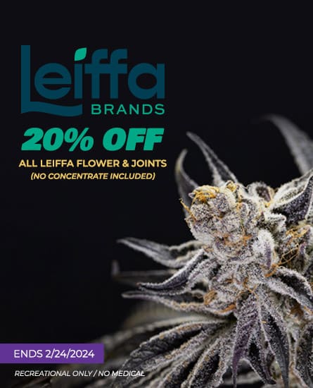 Leiffa flower 20% off. Deal ends 2-24-2024