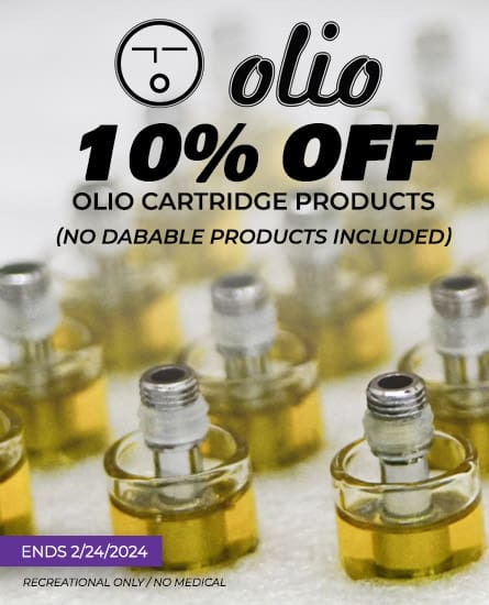 Olio 10% off. Deal ends 2-24-2024