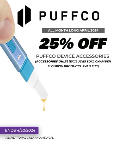 Puffco Accessories - Deal Ends 4/30/2024
