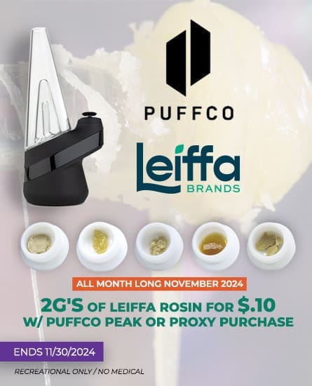 Puffco and Leiffa Promo