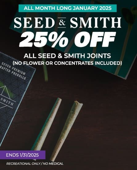 Seed & Smith Joints - Sale ends 1/31/25