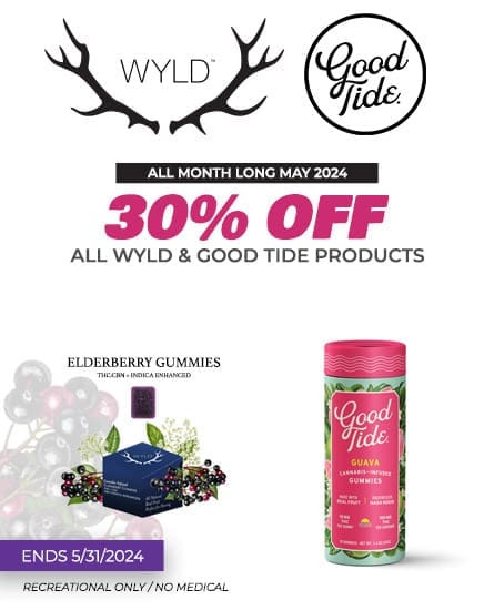 Wyld and Good Tide Promotion - All May 2024