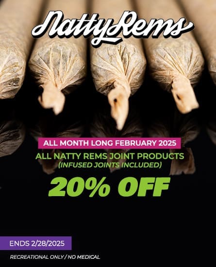 Natty Rem Joints Deals February 2025